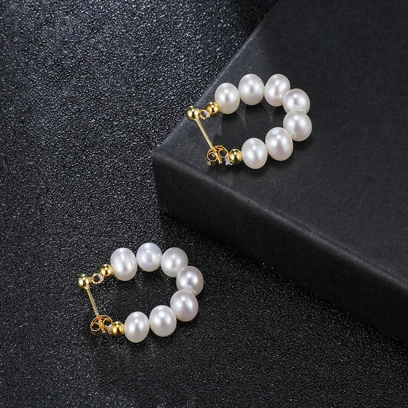 Elegant Pearl Earrings