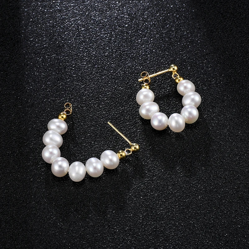 Elegant Pearl Earrings