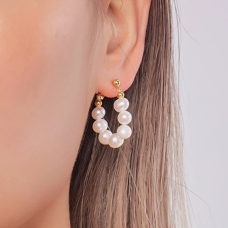 Elegant Pearl Earrings