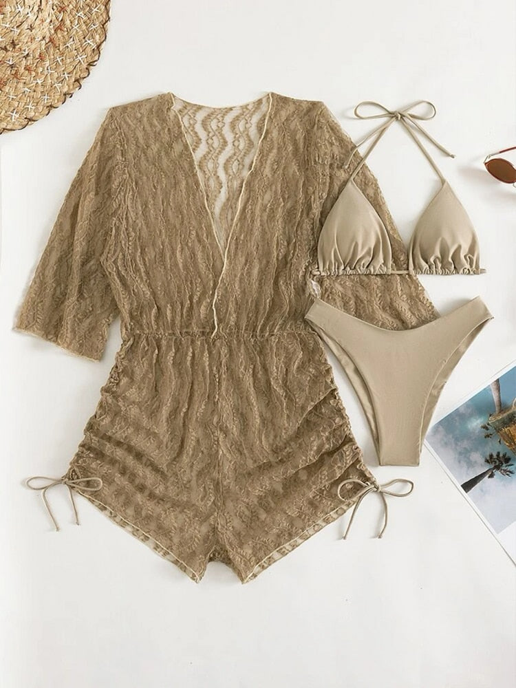 Boho Bikini and Beach Cover-up Sets